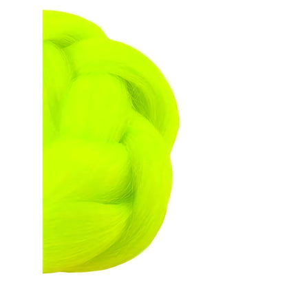 Synthetic hair braids - neon