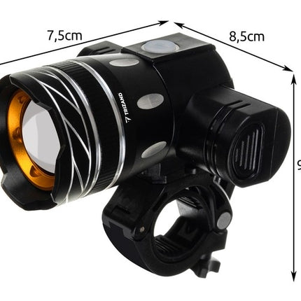 T6 USB bicycle light + rear light