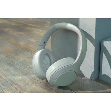 TAH8506WT Wireless Headphones, Noise Canceling Pro, Elegant Style. Up to 60 hours of playing time. White.