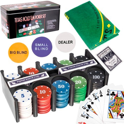 TEXAS poker set