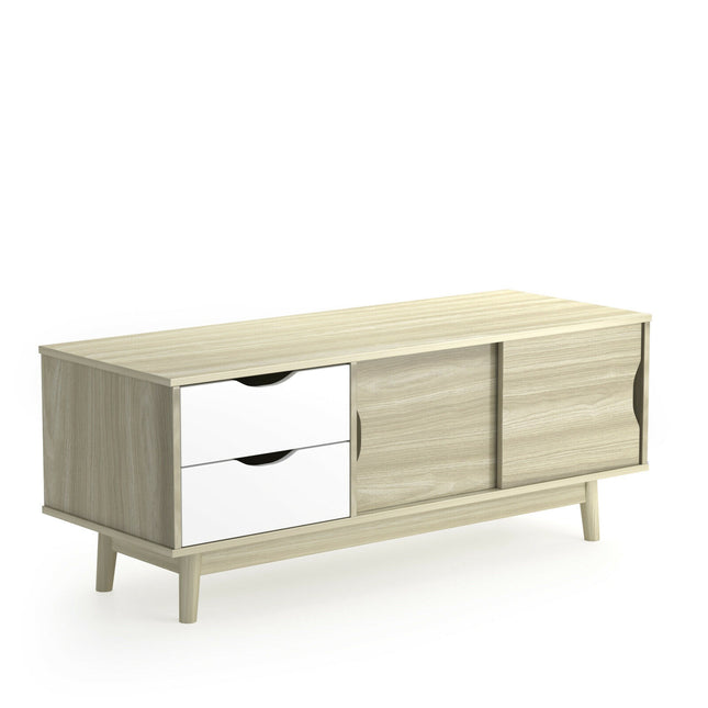 TV Stand for TVs Up to 60 Inch, Doors and Drawers