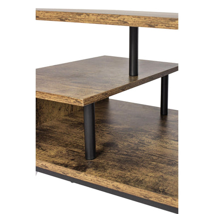 TV Stand with Open Shelves for 55-Inch Screens