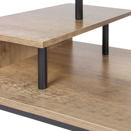 TV Stand with Open Shelves for 55-Inch Screens