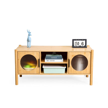 TV Unit with 2 Doors, Cable Management