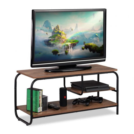 TV cabinet with shelves