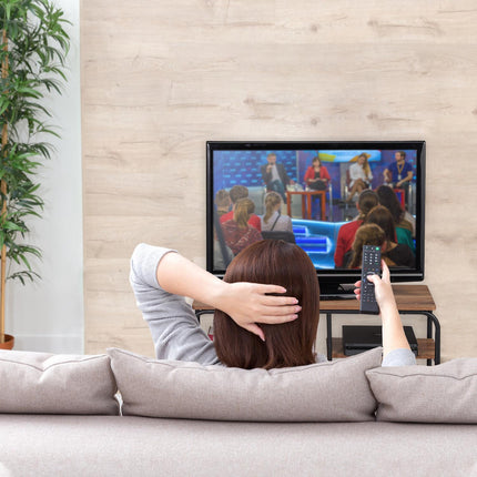 TV cabinet with shelves
