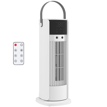 Table Fan with Mist, 3 Speeds, 90 Oscillation, Timer