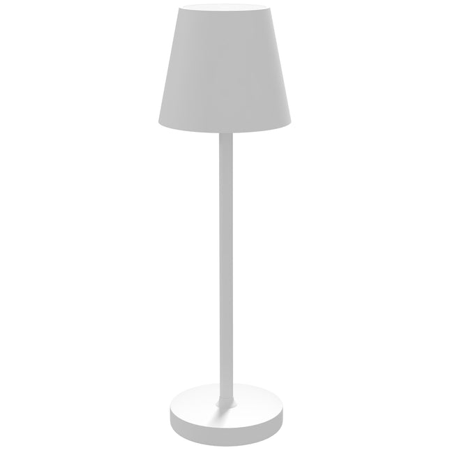 Portable Metal USB Table Lamp - Rechargeable, 3 Light Modes