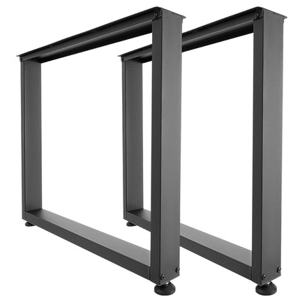 Table Legs, 750 x 900 mm, Steel, 1000 kg, 2-Pack
