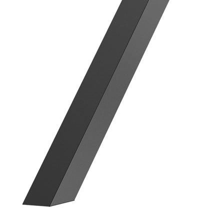 Black Steel X-Shape table legs, set of 2, 72Cm