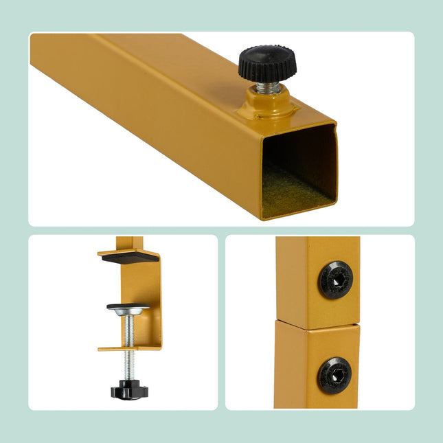 Table Rod Stand with Clamps for Balloons & Lights