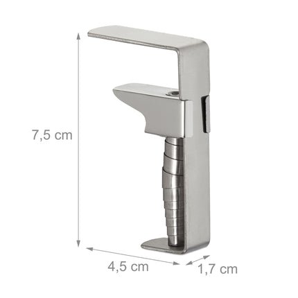 Table clamps stainless steel 4 pcs