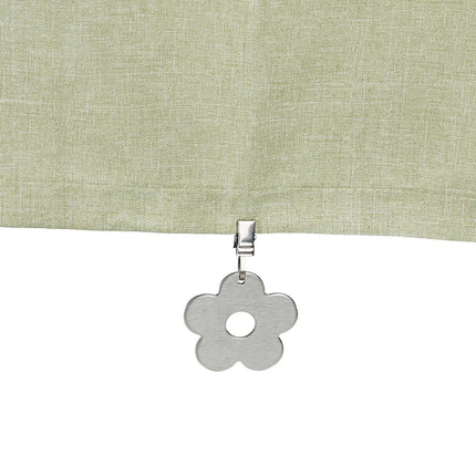 Table cloth paper folded flower set of 16