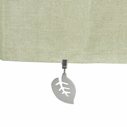 Table cloth paper folded leaves set of 16