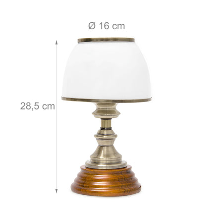Table lamp Glass shade Classic