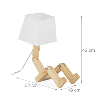 Table lamp Robot Adjustable