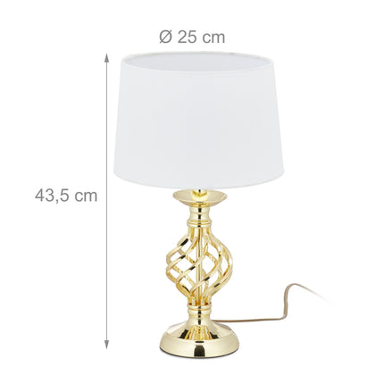 Table lamp modern dimmable