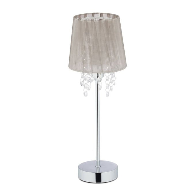 Table lamp organza crystal
