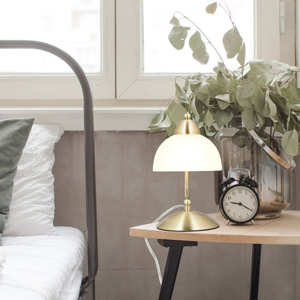 Table lamp touch function glass screen