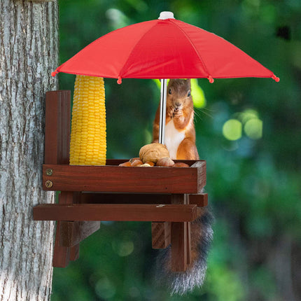 Table set for squirrel