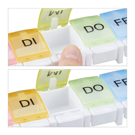 Tablet Box 7 Days Set of 2