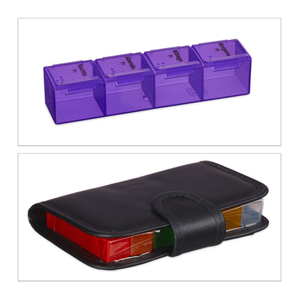 Tablet box 7 days with bag