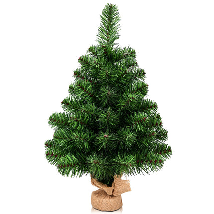 Tabletop Artificial Christmas Tree, 60 cm, Battery, 67 Branches