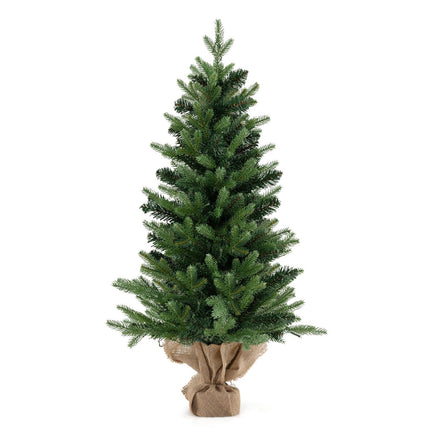 Tabletop Christmas Tree, 3 Ft, Battery-Operated, 50 Warm LED