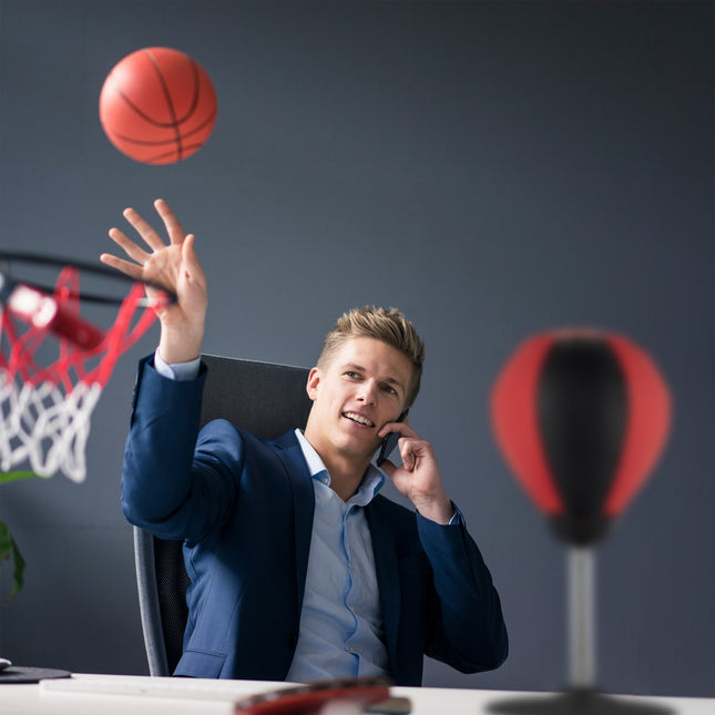 Tabletop Punching Bag with Suction Cup, Stress Relief