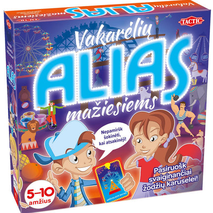 Tactic Board Game Alias Junior Party (In Lithuanian Lang.)
