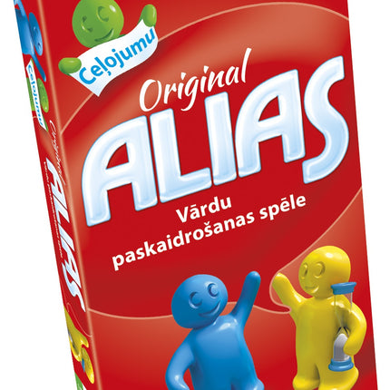 Tactic Board Game Alias Original, Travel (In Latvian Lang.)