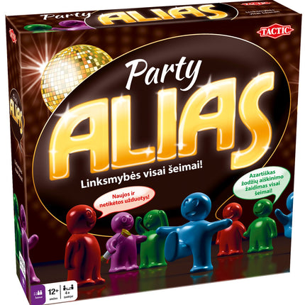 Tactic Board Game Alias Party (In Lithuanian Lang.)