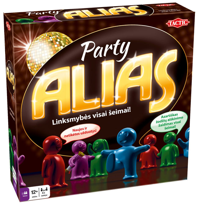Tactic Board Game Alias Party (In Lithuanian Lang.)