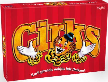 Tactic Board Game Circus (In Latvian Lang.)