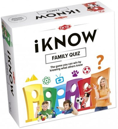 Tactic Board Game "I Know" Family Guiz (In Latvian Lang.)