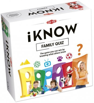 Tactic Board Game "I Know" Family Guiz (In Latvian Lang.)