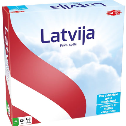 Tactic Board Game "Latvia" (In Latvian Lang.)