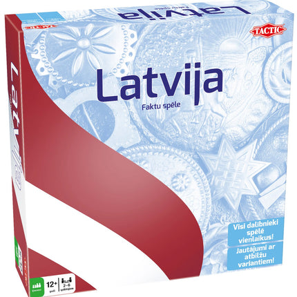 Tactic Board Game "Latvia" (In Latvian Lang.)