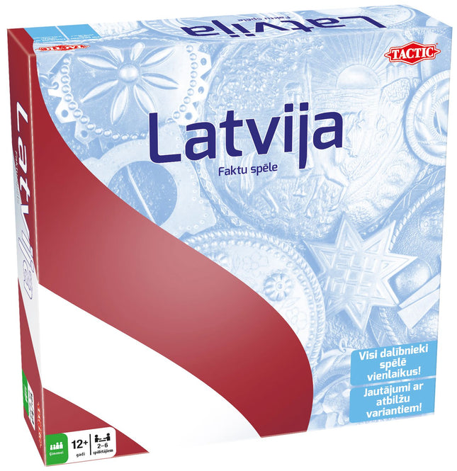 Tactic Board Game "Latvia" (In Latvian Lang.)