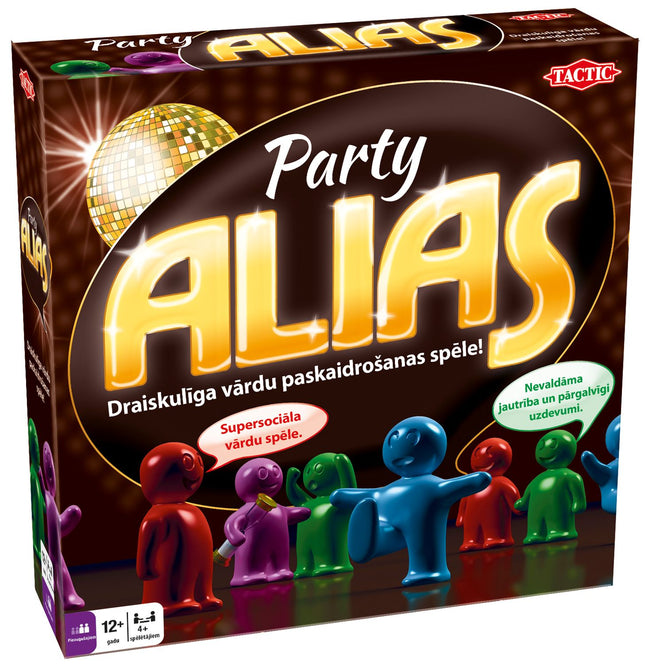 Tactic Board Game Party Alias (In Latvian Lang.)