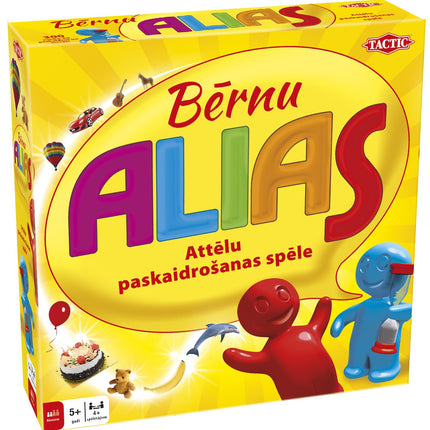Tactic Board Game Alias Kids Junior (In Latvian Lang.)