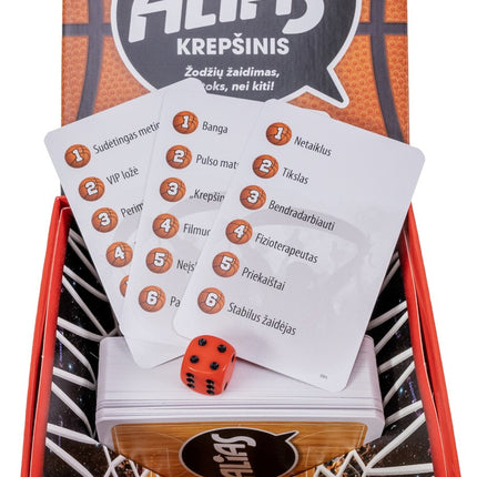 Tactic Boardgame Alias: Basketball (In Lithuanian Lang.)