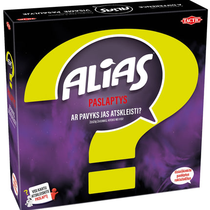Tactic Boardgame Alias Mystery (In Lithuanian Lang.)