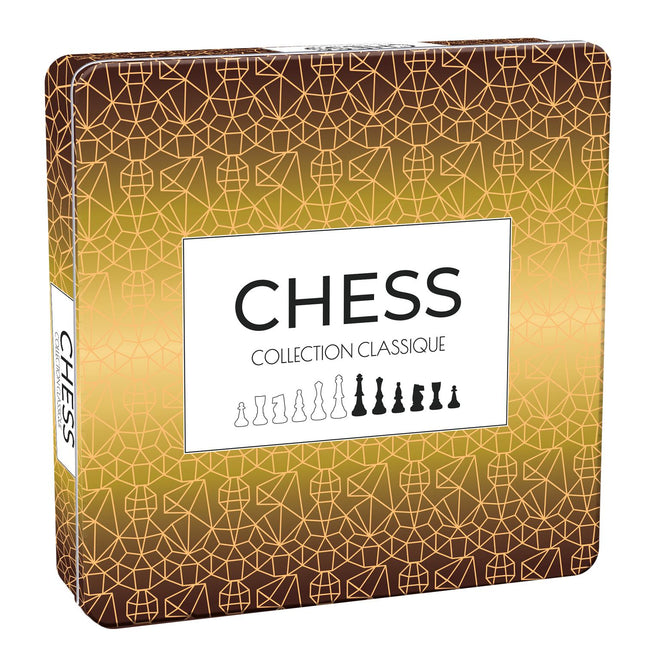 Tactic Game Chess Tin Box