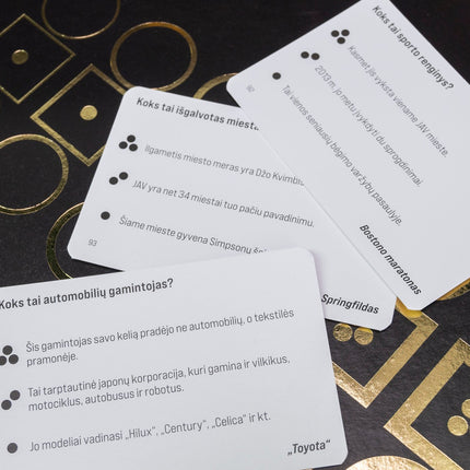 Tactic Game Iknow 2.0 (In Lithuanian Lang.)