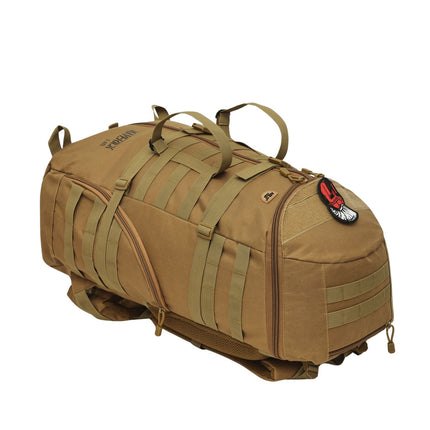 Tactical Backpack, Sand, 65L Capacity