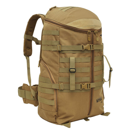 Tactical Backpack, Sand, 65L Capacity