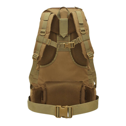 Tactical Backpack, Sand, 65L Capacity