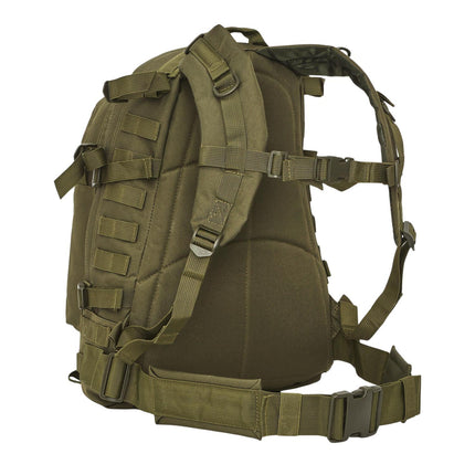 Tactical Backpack, Vanguard Green, 45L Capacity