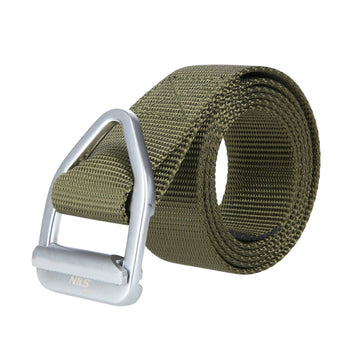 Tactical Belt, Green, 125cm, Durable Nylon
